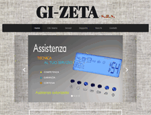 Tablet Screenshot of gi-zeta.it
